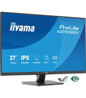MONITOR IIYAMA 27" IPS, 4-SIDE SLIM BEZEL 2560X1440 75HZ