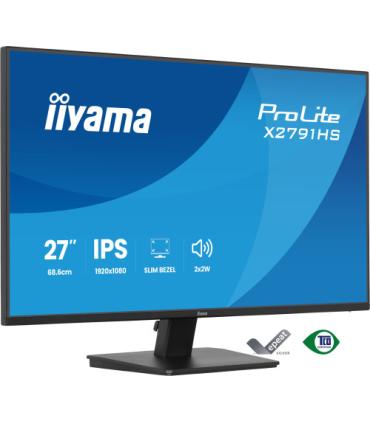 MONITOR IIYAMA 23,8" IPS, 4-SIDE SLIM BEZEL 1920X1080 100Hz
