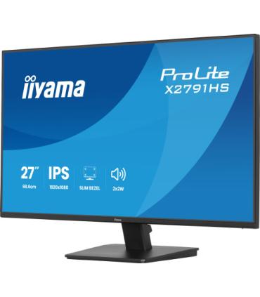 MONITOR IIYAMA 23,8" IPS, 4-SIDE SLIM BEZEL 1920X1080 100Hz