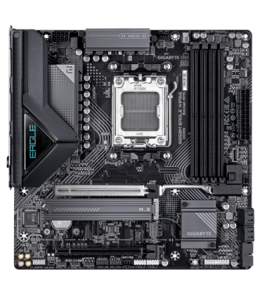GIGABYTE B850M EAGLE WIFI6E Placa Base - Procesadores AMD Ryzen Serie 9000, VRM digital de 8+2+2 fases, hasta 8200MHz DDR5 (OC..