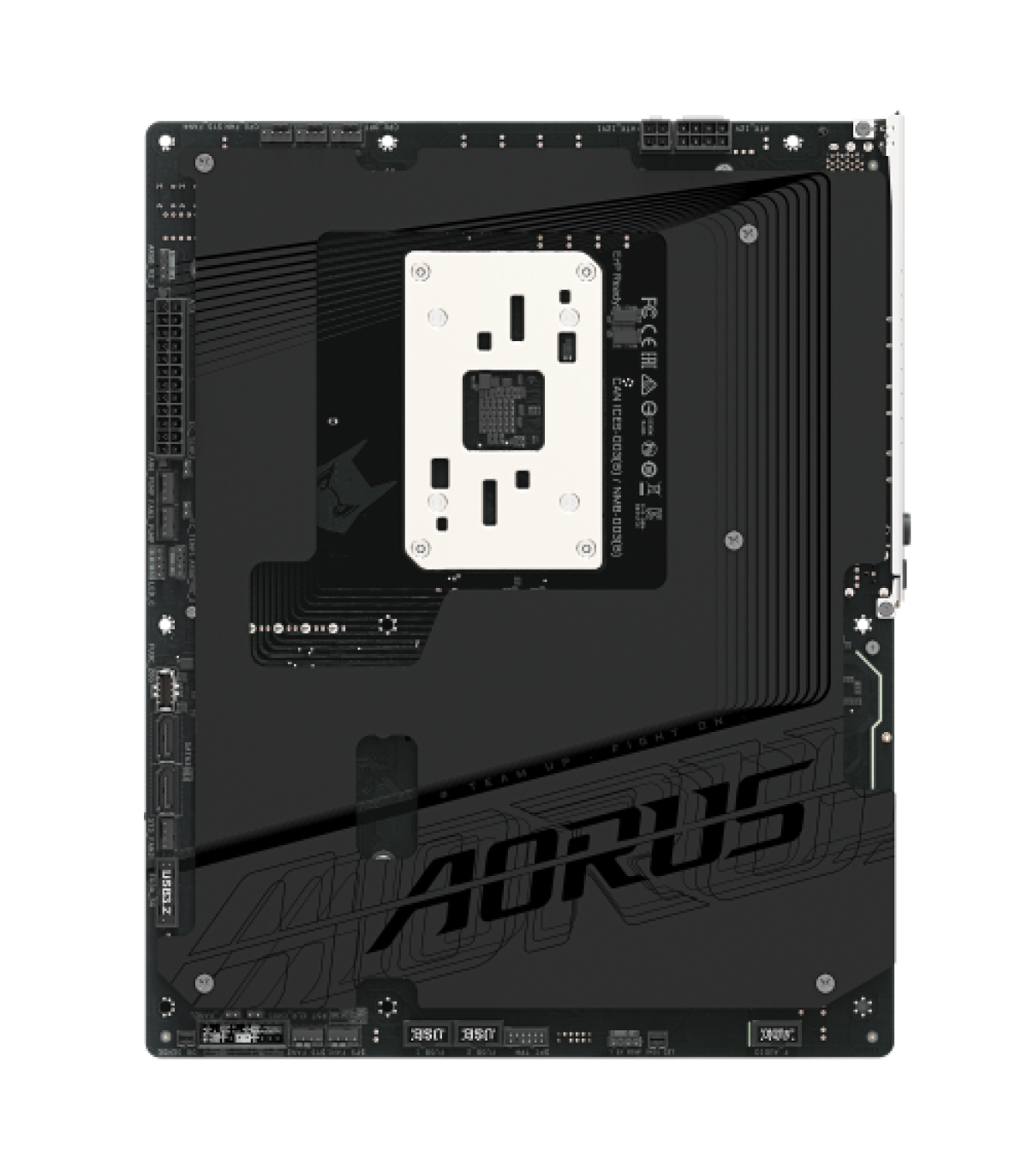 GIGABYTE B850 AORUS STEALTH Placa Base – CPUs AMD Ryzen Serie 9000, VRM digital de 14+2+2 fases, hasta 8200 MHz DDR5 (O.C.), 2×.