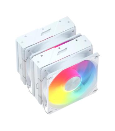 FSP REFRIGERACIONES DE AIRE INTEL LGA 1851/1700/1200 AMD AM4/AM5 120MM WHITE TOP COVER HIGH-PERFORMANCE QUIET PWM ARGB FAN