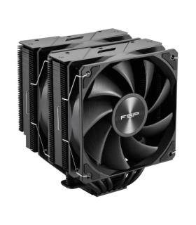 FSP REFRIGERACIONES DE AIRE INTEL LGA 1851/1700/1200 AMD AM4/AM5 120MM BLACK TOP COVER HIGH-PERFORMANCE QUIET PWM