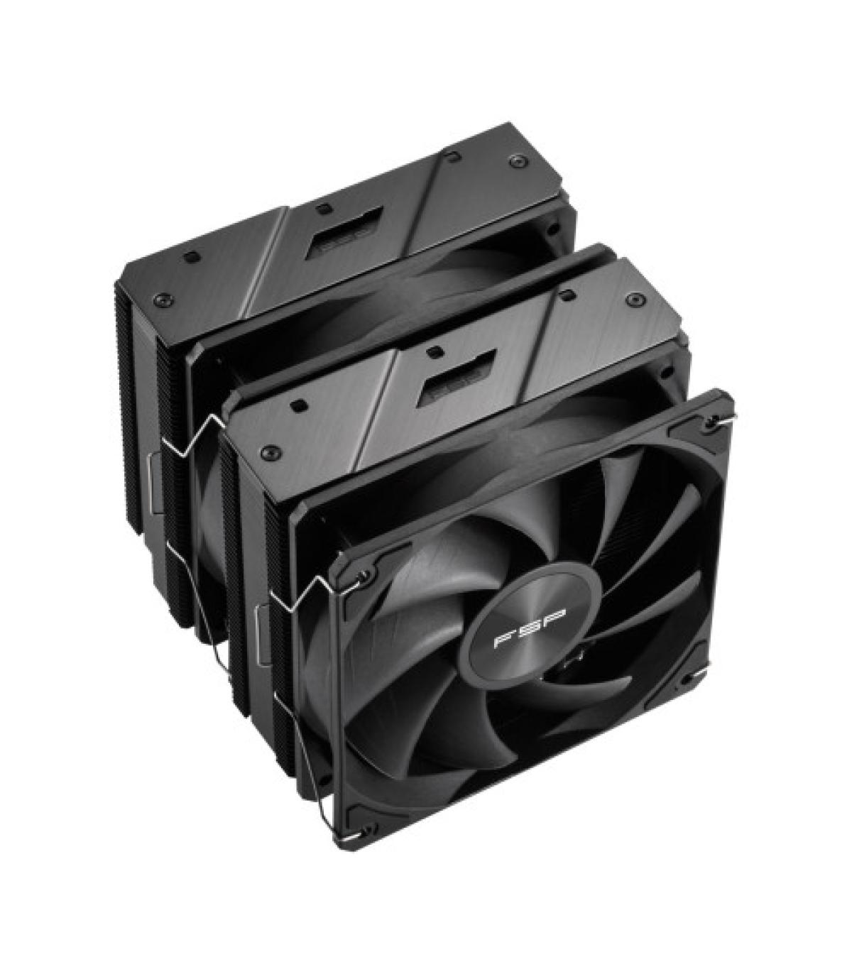 FSP REFRIGERACIONES DE AIRE INTEL LGA 1851/1700/1200 AMD AM4/AM5 120MM BLACK TOP COVER HIGH-PERFORMANCE QUIET PWM