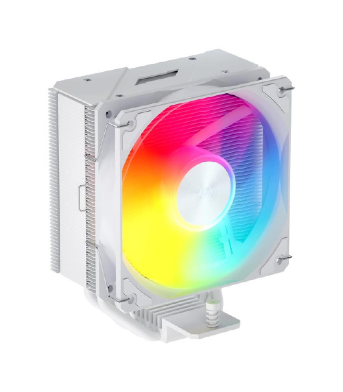 FSP REFRIGERACIONES DE AIRE INTEL LGA 1851/1700/1200 AMD AM4/AM5 120MM WHITE TOP COVER WHITE PERFORMANCE PWM FAN