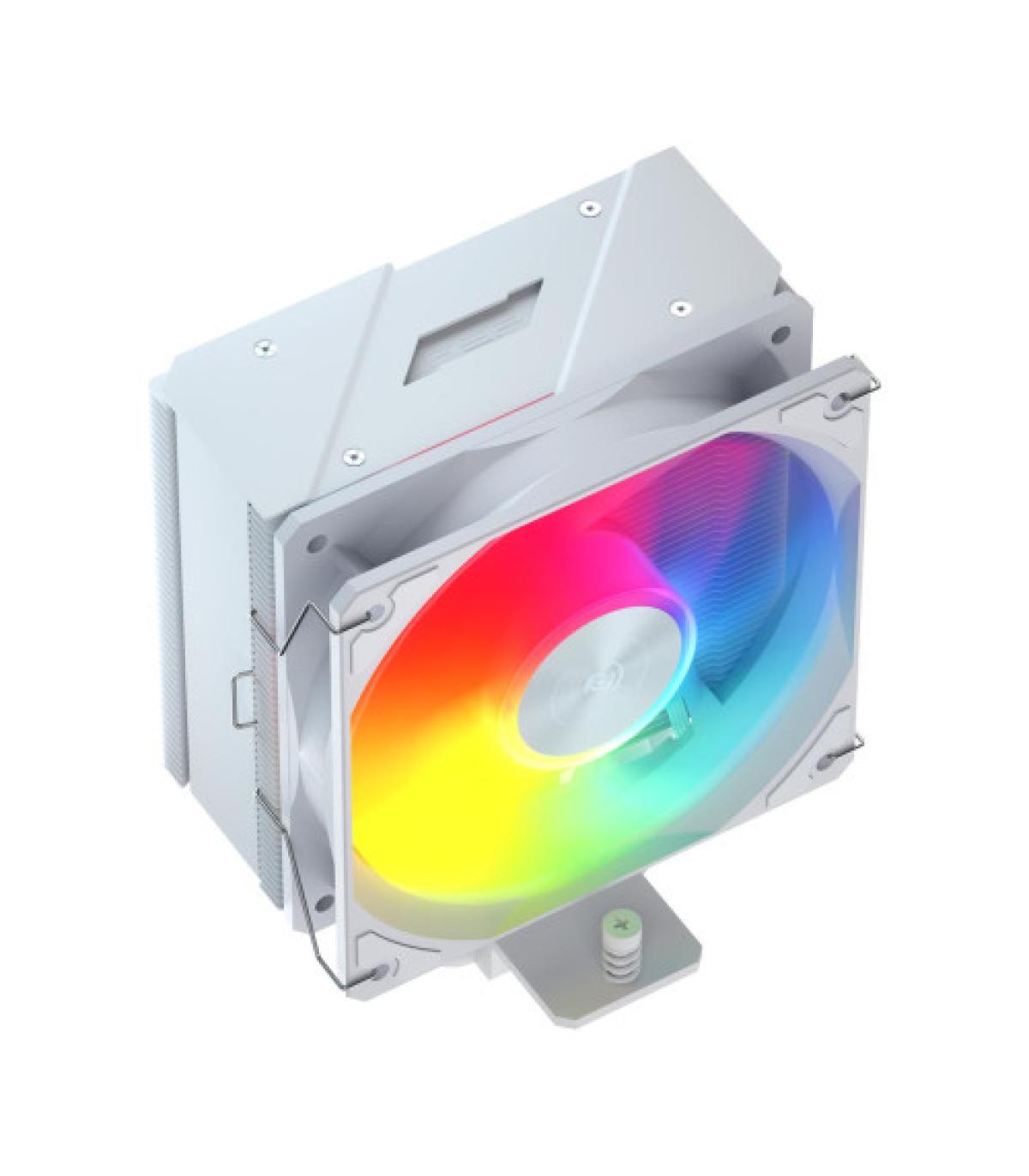 FSP REFRIGERACIONES DE AIRE INTEL LGA 1851/1700/1200 AMD AM4/AM5 120MM WHITE TOP COVER WHITE PERFORMANCE PWM FAN