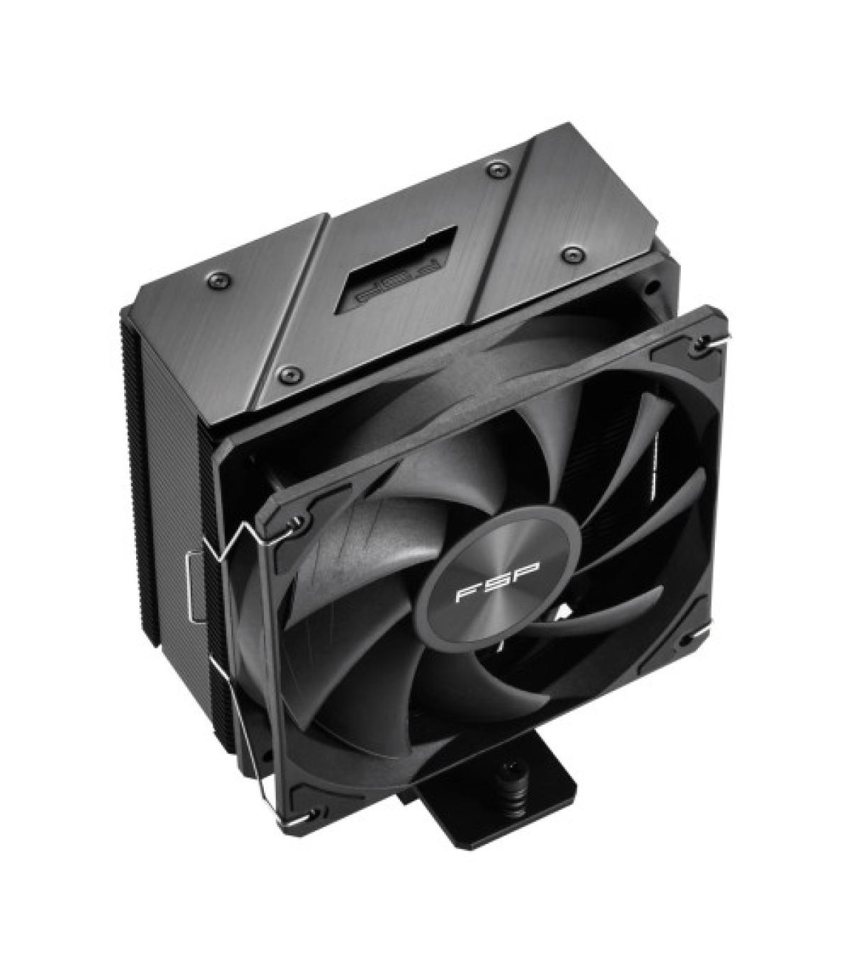 FSP REFRIGERACIONES DE AIRE INTEL LGA 1851/1700/1200 AMD AM4/AM5 120MM BLACK TOP COVER BLACK PERFORMANCE PWM FAN