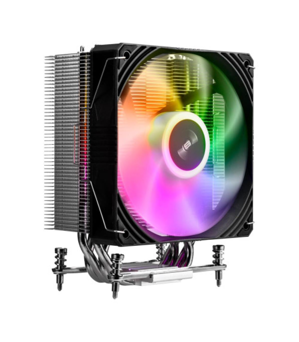 FSP REFRIGERACIONES DE AIRE INTEL LGA 1851/1700/1200 AMD AM4/AM5 120MM ARGB PWM FAN 800-1600RPM