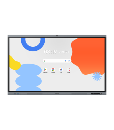 Samsung LH86WAFPLGC pizarra blanca interactiva 2,18 m (86") 3840 x 2160 Pixeles Pantalla táctil Negro, Gris