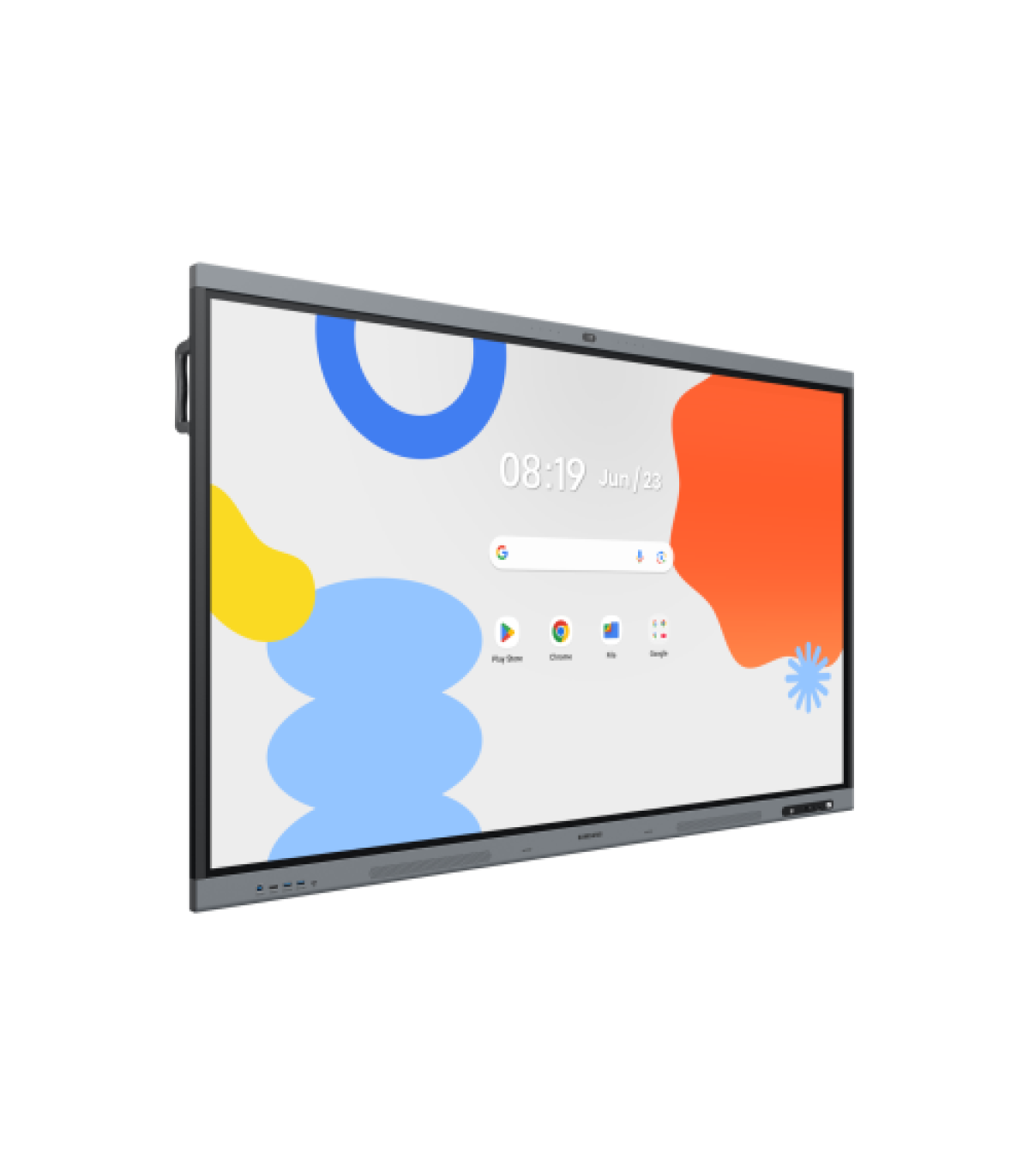 Samsung LH65WAFPLGC pizarra blanca interactiva 165,1 cm (65") 3840 x 2160 Pixeles Pantalla táctil Negro, Gris