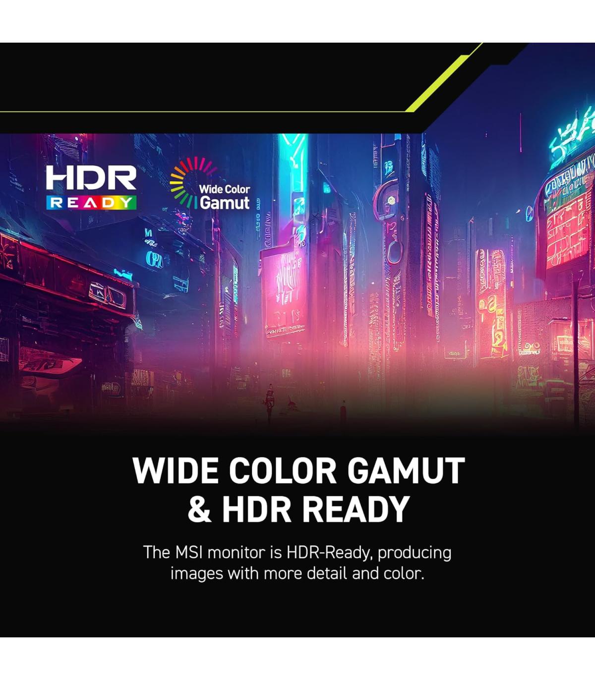 MSI MONITOR MAG 275QF E20. 27" RAPID IPS FLAT. 2560x1440 . 200HZ. NEGRO