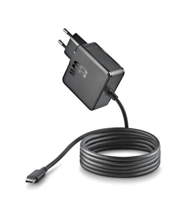 NGS GAN 65W‑C Cargador de Pared GaN 65W - USB‑C - PD3.0 PPS - Carga Inteligente para Portatil/Tablet/Smartphone - Proteccion con