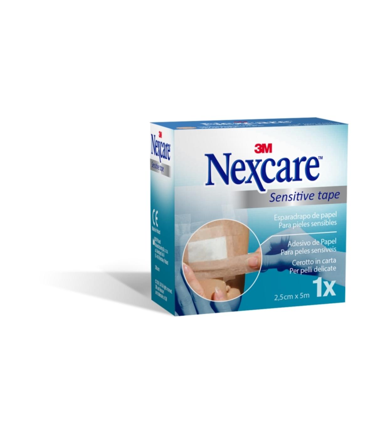 Nexcare Sensitive Esparadrapo - 25mm x 5m - Color Piel