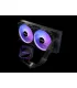 SISTEMA DE REFRIGERACION ASROCK PARA CPU PRO 240 ARGB,1851/1700/AM5/AM4,2X120MM,ARGB,NEGRO