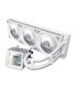 SISTEMA DE REFRIGERACION ASROCK PARA CPU PRO WHITE 360 ARGB,1851/1700/AM5/AM4,3X120MM,ARGB,BLANCO