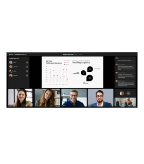 Samsung LH105QPD5BGXEN pantalla de señalización 2,67 m (105") Wifi 500 cd / m² 5K Ultra HD Negro Tizen 7.0 24/7