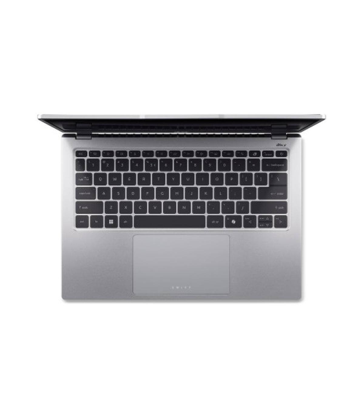 Acer Swift SFG14-73 Intel Core Ultra 7 155U Portátil 35,6 cm (14") 2.8K 16 GB LPDDR5x-SDRAM 512 GB SSD Wi-Fi 6 (802.11ax) Window