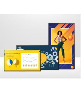 Sony FW-50EZ20L pantalla de señalización Pantalla plana para señalización digital 127 cm (50") LED Wifi 350 cd / m² 4K Ultra HD.