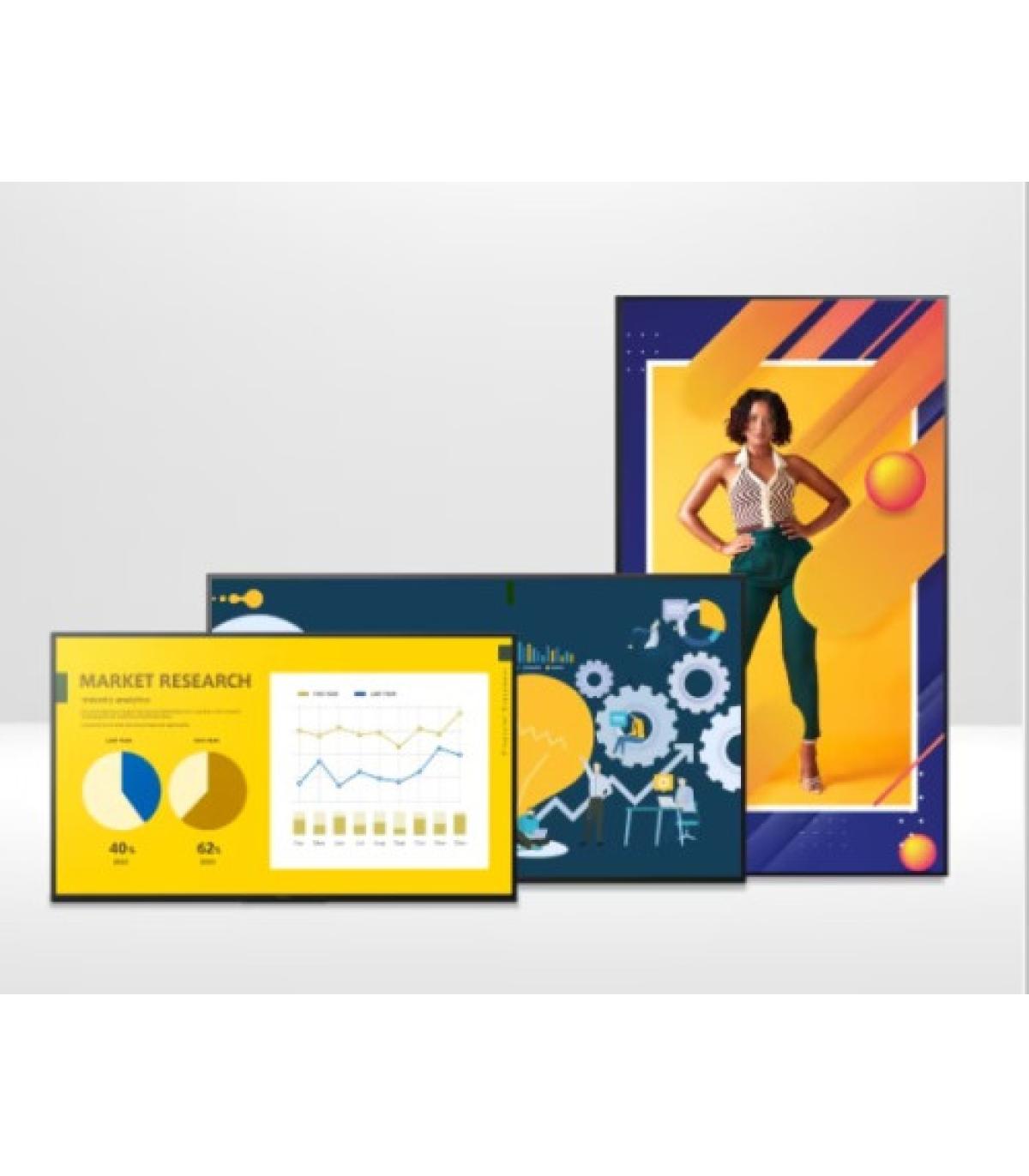 Sony FW-50EZ20L pantalla de señalización Pantalla plana para señalización digital 127 cm (50") LED Wifi 350 cd / m² 4K Ultra HD.