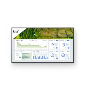 Sony FW-65BZ30L pantalla de señalización Pantalla plana para señalización digital 165,1 cm (65") LCD Wifi 440 cd / m² 4K Ultra..