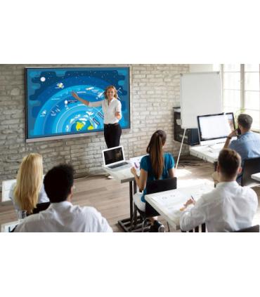 Optoma 5861RK pizarra y accesorios interactivos 2,18 m (86") 3840 x 2160 Pixeles Pantalla táctil Negro