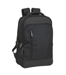 Safta Business Mochila para Portatil hasta 15.6" - Interior Acolchado - Conector USB - Portabotellas - Tirador Doble - 290x150x4