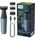 Philips Bodygroom Series 3000 Afeitadora Corporal Impermeable - Tecnologia SkinProtect con Seguimiento de Contornos 2D - 3 Peine
