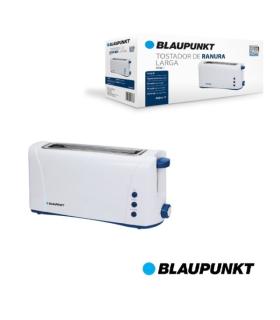 Blaupunkt BP4001 Tostadora Ranura Larga 1000W - 6 Niveles de Tostado con Termostato - Funcion Recalentar y Descongelar - Boton..