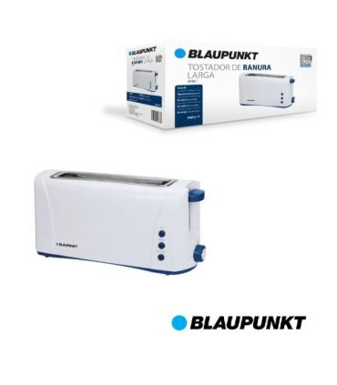 Blaupunkt BP4001 Tostadora Ranura Larga 1000W - 6 Niveles de Tostado con Termostato - Funcion Recalentar y Descongelar - Boton..