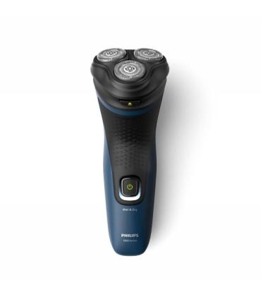Philips S1151/00 Afeitadora Electrica Series 1000 Wet & Dry - 3 Cabezales Flexibles 3D - Afeitadora 100% Lavable IPX7 - Uso Inal