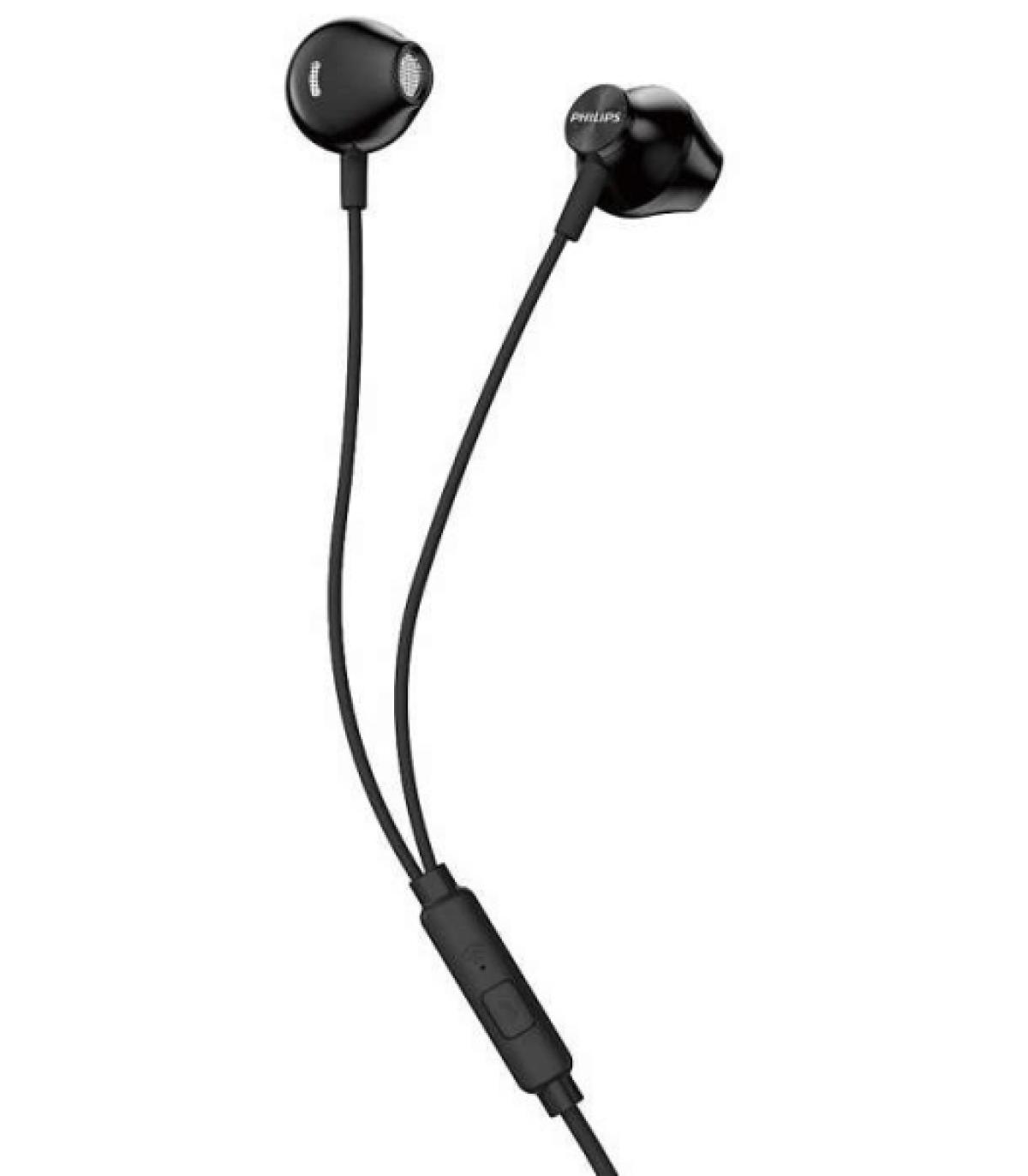 Philips TAUE101 Auriculares In‑Ear con Microfono - Sonido de Graves Bass Sound - Controladores 14.2mm con Iman Neodimio - Frecue