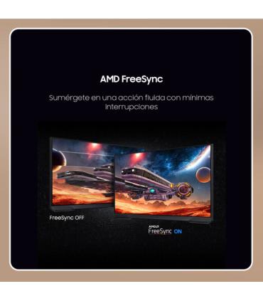 Samsung Monitor Gaming 27" Odyssey G5 G5F1 QHD 180Hz Plano