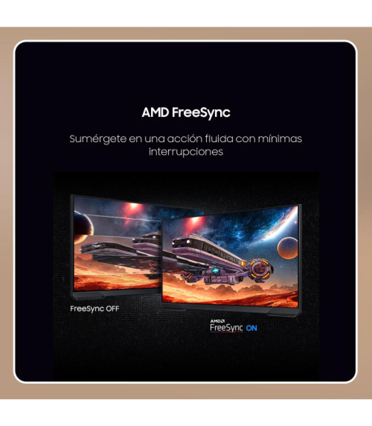 Samsung Monitor Gaming 27" Odyssey G5 G5F1 QHD 180Hz Plano