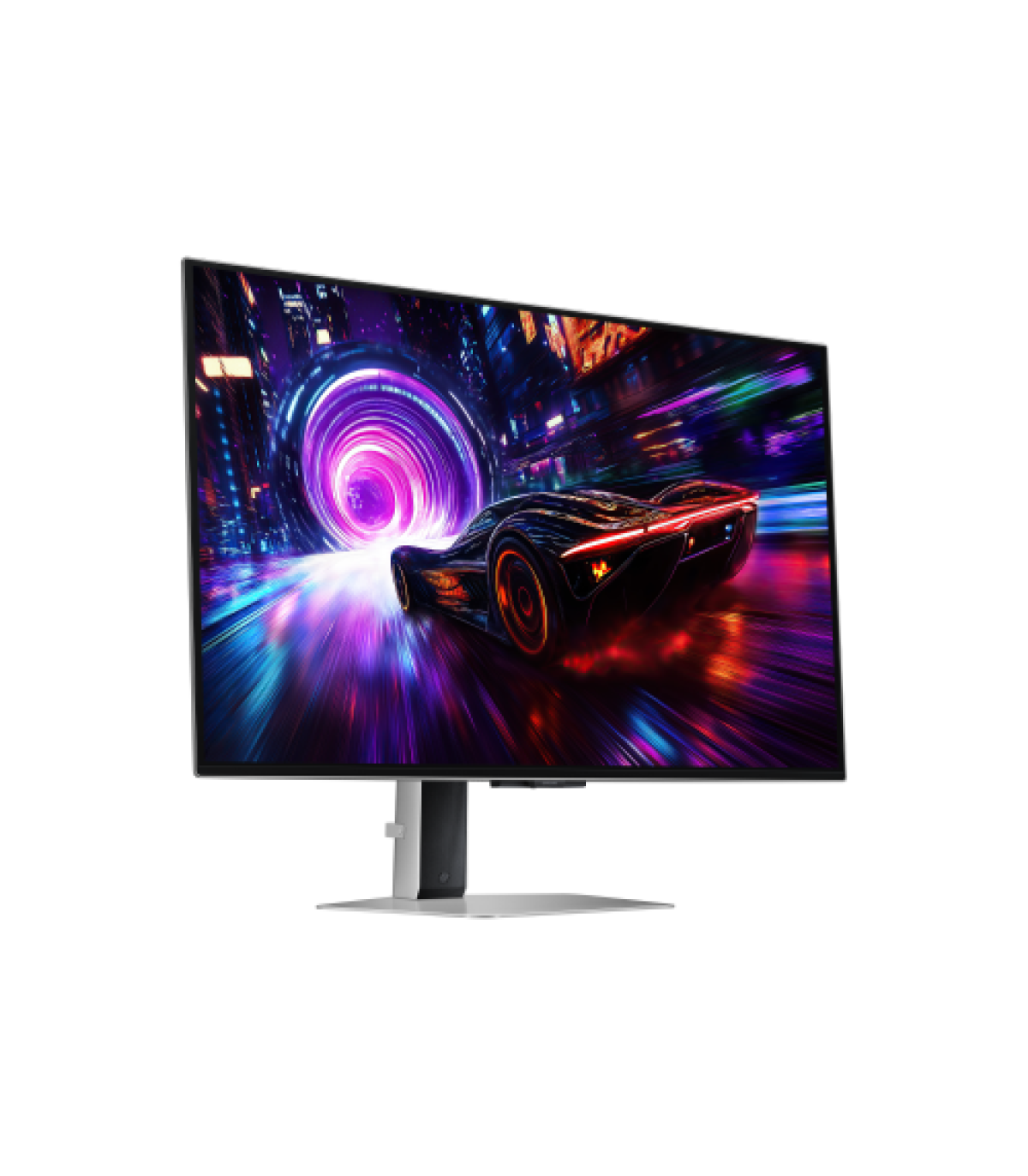 Samsung G81SF pantalla para PC 81,3 cm (32") 3840 x 2160 Pixeles 4K Ultra HD OLED Plata