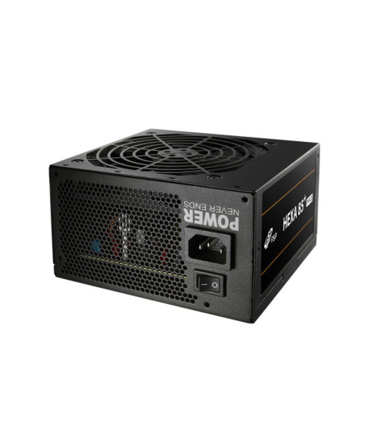 FSP FUENTE DE ALIMENTACION HEXA 85+ PRO 550 (85+,550W, FULL RANGE, ATX, BRONZE, DC/DC, BLACK ROUND CABLES
