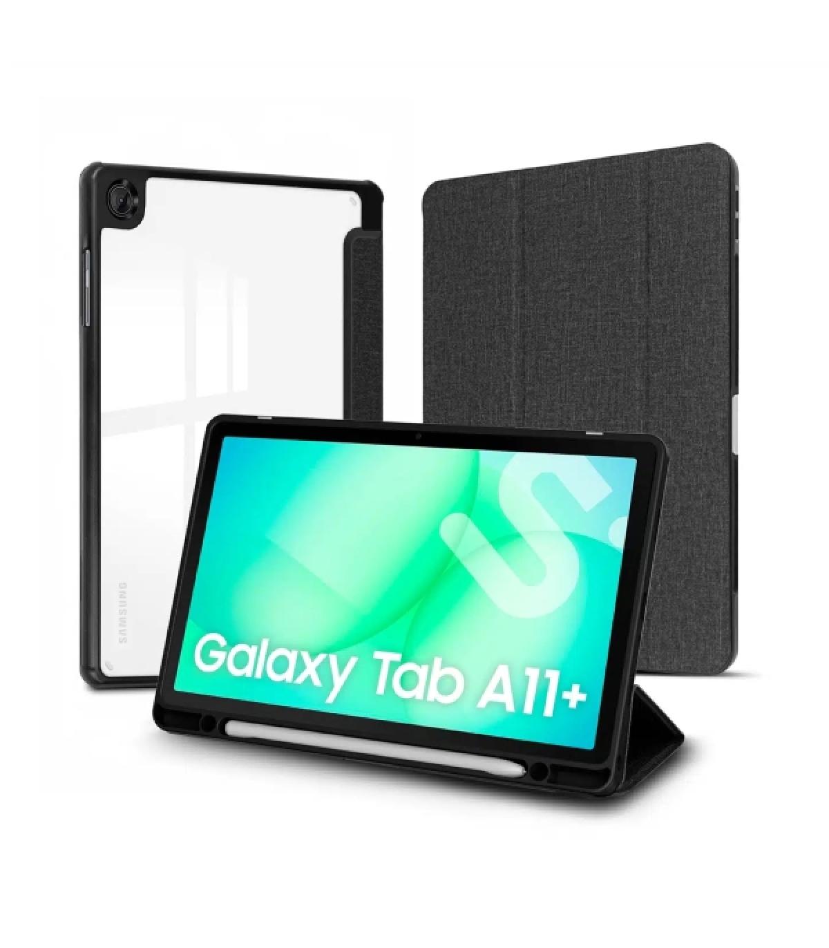 Subblim Clear Shock Funda para Samsung Galaxy Tab A11+ 11" - Antigolpes - Funcion Atril - Color Negro
