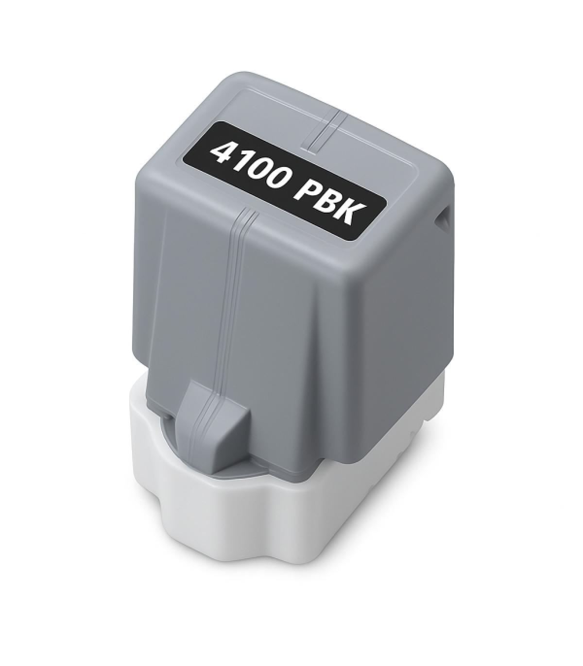 Canon PFI4100 Negro Photo Cartucho de Tinta Pigmentada Generico - Reemplaza PFI4100PBK/6777C001