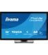 IIYAMA 23,8" BONDED PCAP BEZEL FREE 10P TOUCH WITH ANTI-FINGERPRINT COATING, 1920X1080, IPS, DP, HDMI, 525CD/M² (WITH TOUCH), GL