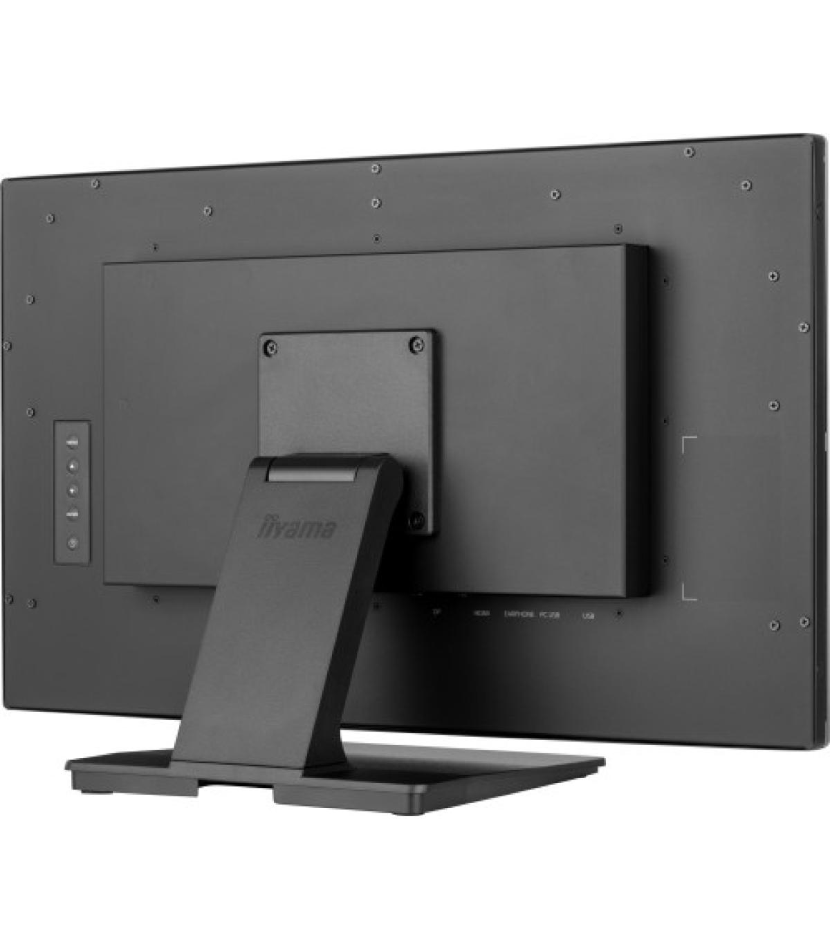 IIYAMA 23,8" BONDED PCAP BEZEL FREE 10P TOUCH WITH ANTI-FINGERPRINT COATING, 1920X1080, IPS, DP, HDMI, 525CD/M² (WITH TOUCH), GL