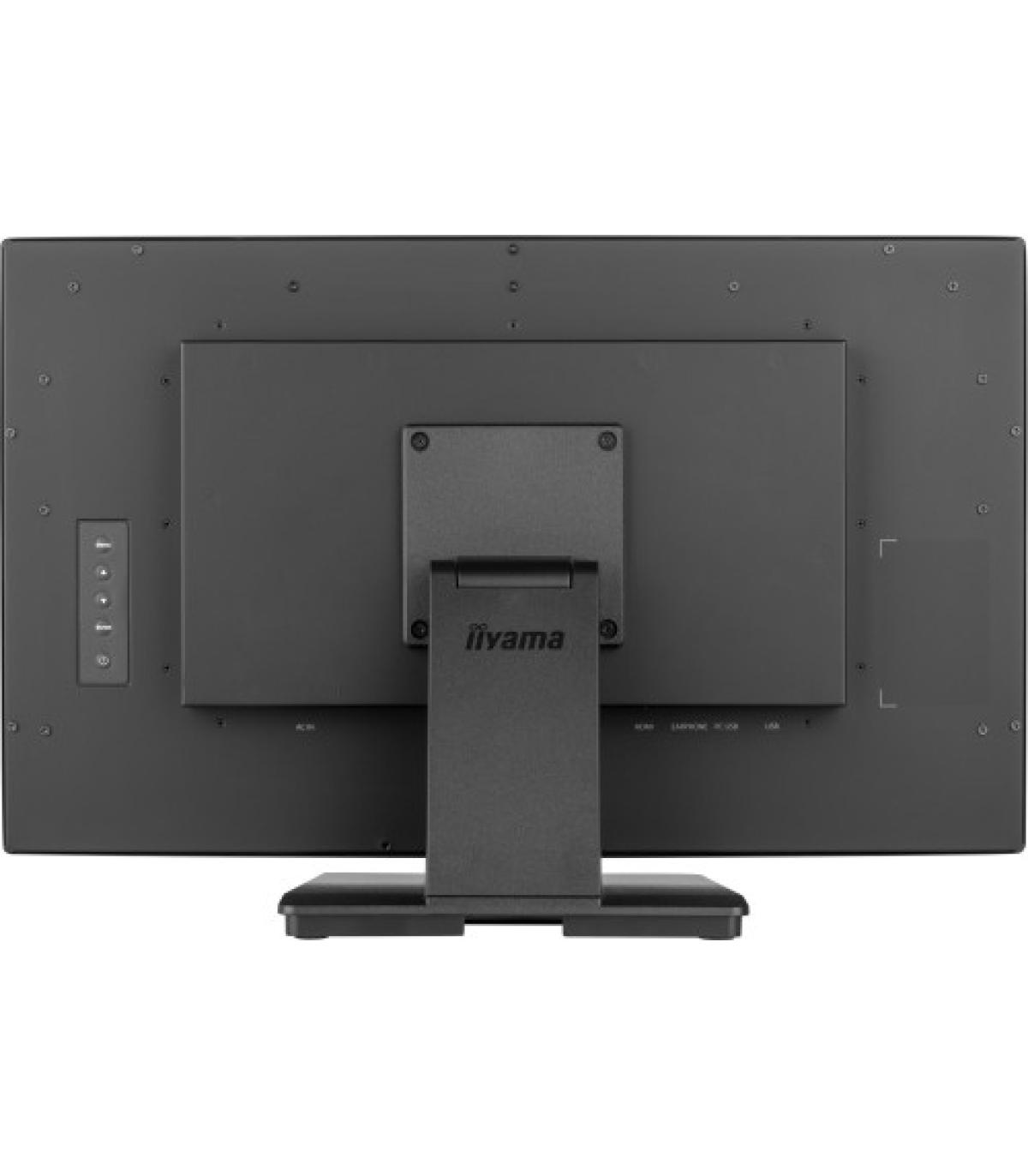 IIYAMA 23,8" BONDED PCAP BEZEL FREE 10P TOUCH WITH ANTI-FINGERPRINT COATING, 1920X1080, IPS, DP, HDMI, 525CD/M² (WITH TOUCH), GL