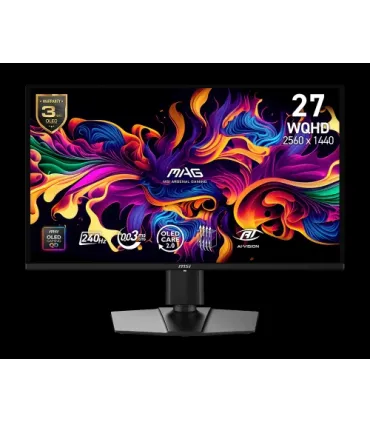 MSI MAG 274QP QD-OLED X24 pantalla para PC 67,3 cm (26.5") 2560 x 1440 Pixeles Wide Quad HD Negro