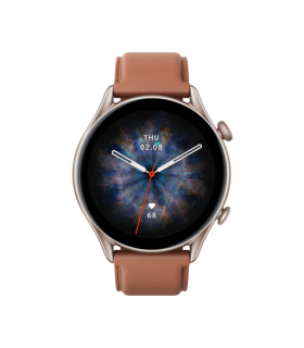 Amazfit GTR 3 Pro 3,68 cm (1.45") 46 mm AMOLED Marrón GPS (satélite