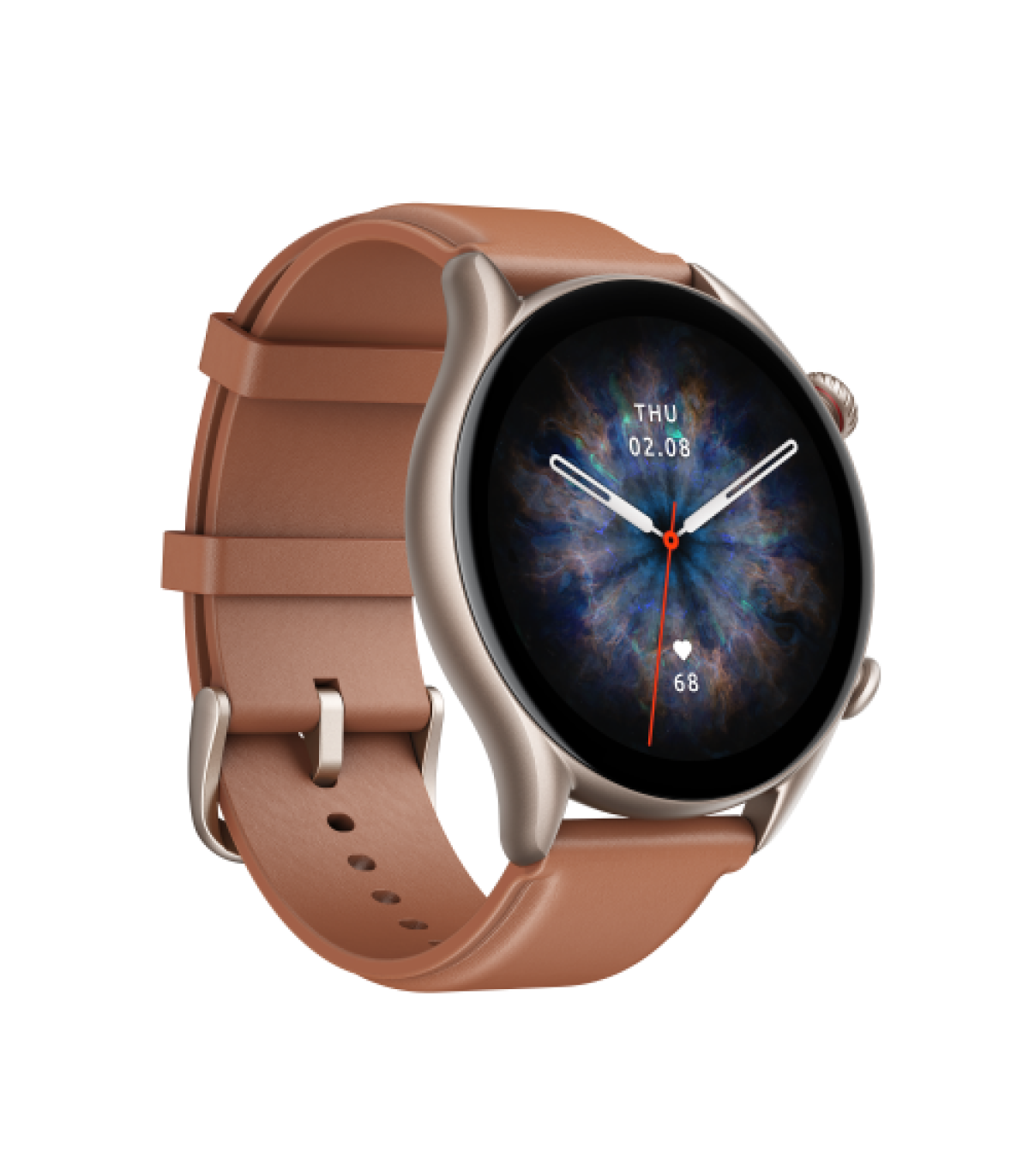 Amazfit GTR 3 Pro 3,68 cm (1.45") 46 mm AMOLED Marrón GPS (satélite