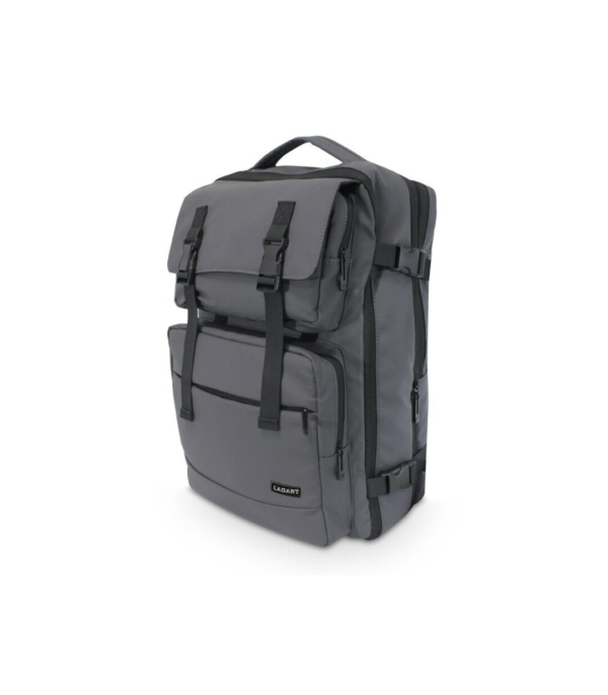 Lagart Mochila Ejecutiva de Viaje 25L Extensible a 40L - Medidas 47x31x22cm - Poliester Oxford 900D Resistente al Agua - Asa Sup