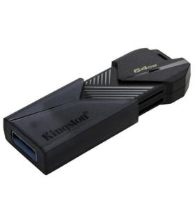 Kingston DataTraveler Exodia Onyx Memoria USB 64GB - USB 3.2 Gen 1 - Enganche para Llavero - Color Negro (Pendrive