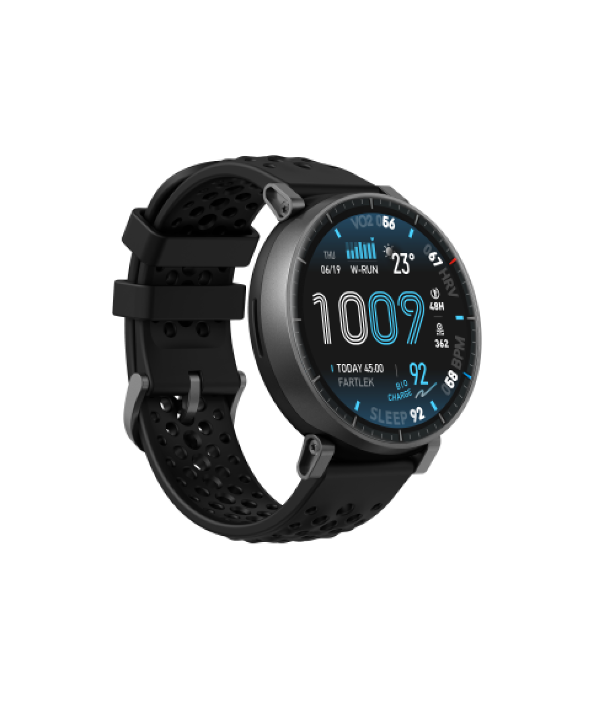 Amazfit Active Max 3,81 cm (1.5") AMOLED Digital 480 x 480 Pixeles Pantalla táctil Negro