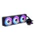 Unykach Aquastorm NEO 360 Kit de Refrigeracion Liquida - 3 Ventiladores de 120mm - Iluminacion RGB - Visualizacion Temperatura..