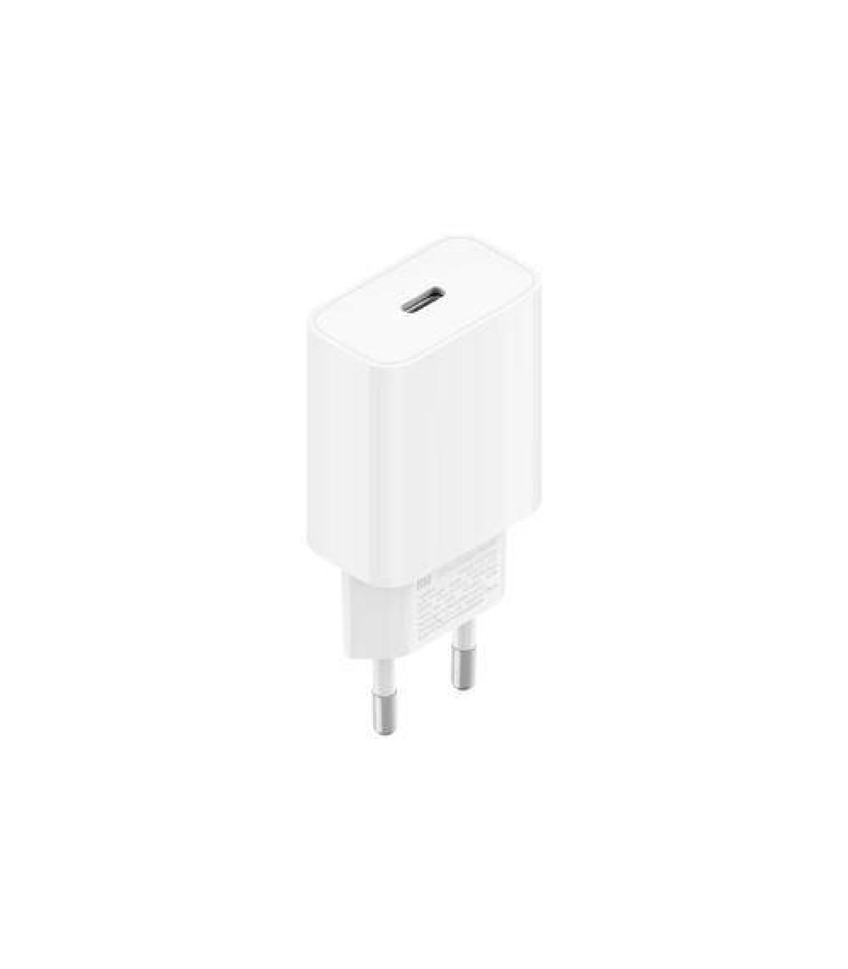 Xiaomi 20W Fast Charging Power Adapter Type C EU Cargador Rapido - Compatible con PD3.0 y QC3.0 - 20W de Potencia - Diseño Compa