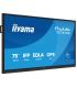 IIYAMA 75" (EDLA)/ANDROID 14,8 CORE SOC, 8/128GB, 40-PTS UHD , NFC, PIR , MM 2X20W +20W SBUW, 2XHDMI, USB-C / HDMI,DP, 2XUSB-C10