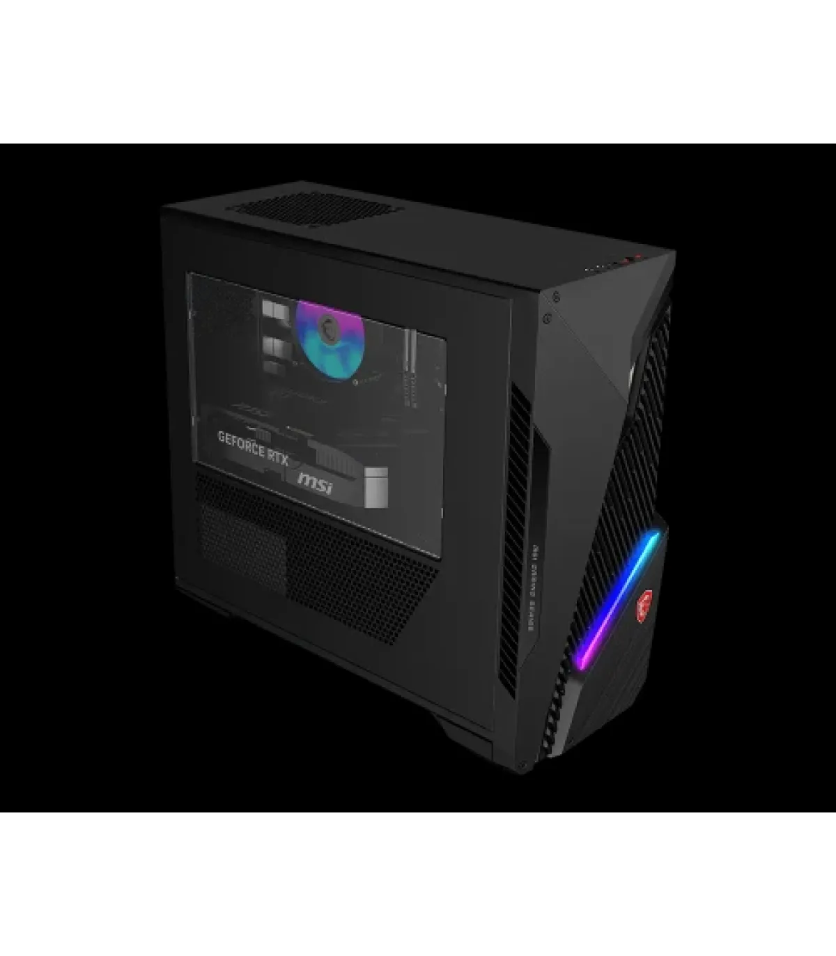 MSI CPU MAG INFINITE S3 14NVM7-3414EU. I7-14700F. RTX5060TI -8GB. 32GB. 1TB SSD.W11 HOME.NEGRO